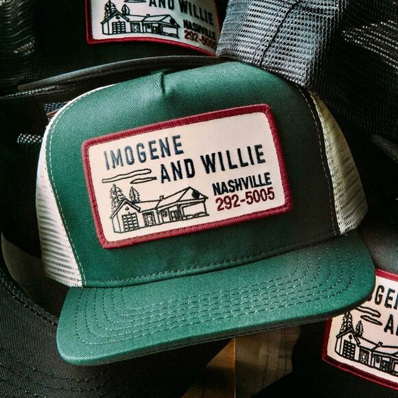 Imogene and Willie Service Station Trucker Hat - EUC - Picture 1 of 6